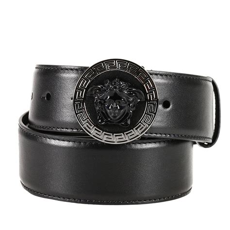 men's black versace belt|Versace men's belts on clearance.